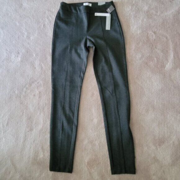 New Reitmans Pants NWT Comfort Modern Stretch Pant Legging Gray Size 4 Petite - Picture 3 of 7
